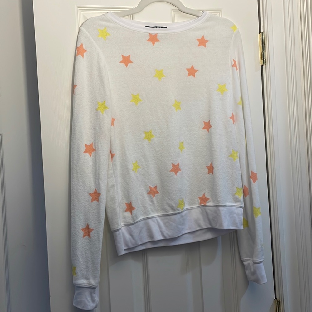 Wild fox, star sweater, preppy vsco, trendy, sweater, tween, teen